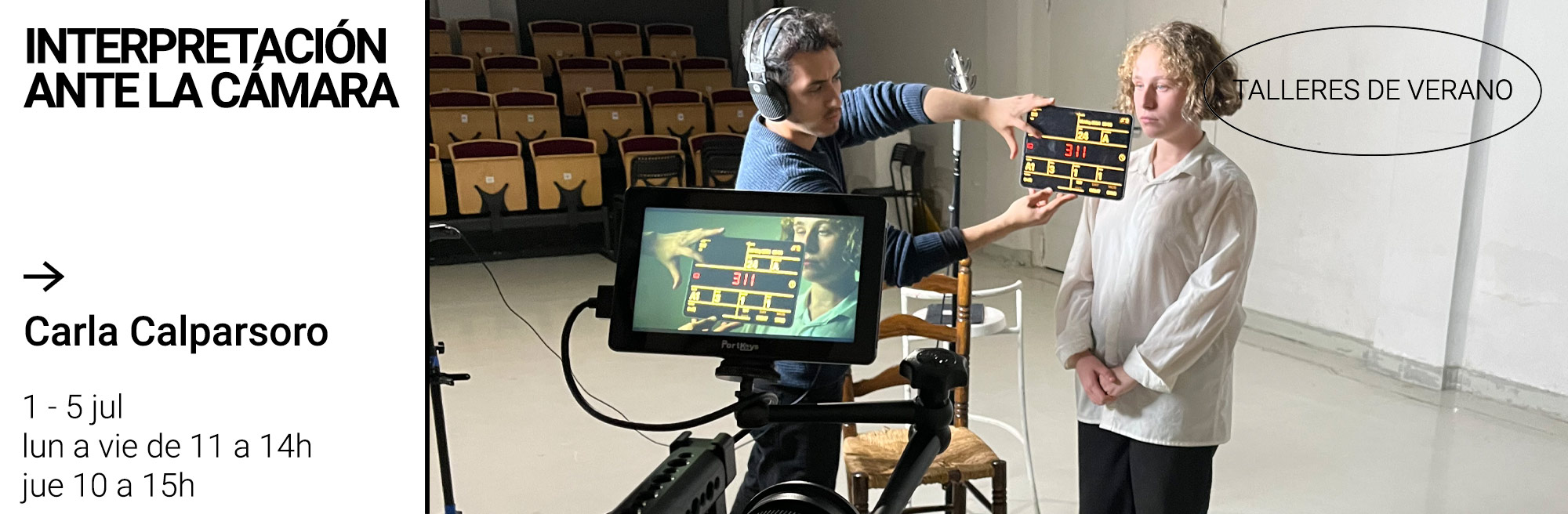 Taller de verano con Carla Calparsoro en Réplika Teatro